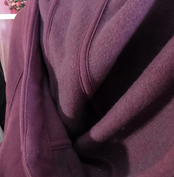 Carhartt Womens Plum Full-Zip Hoodie Jacket Sz Medium - Picture 3 of 8